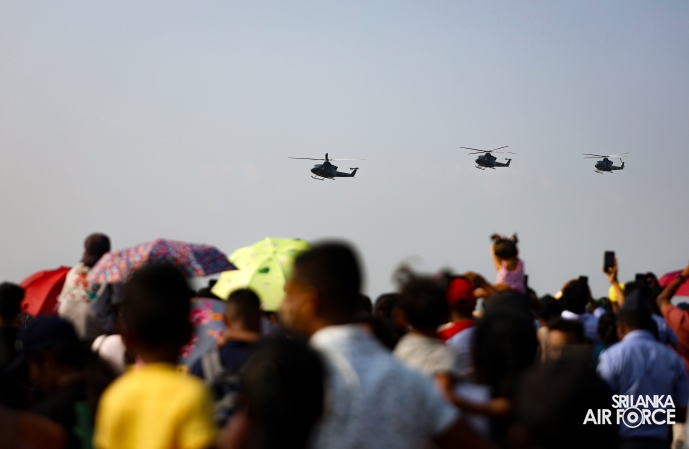 SLAF 75TH ANNIVERSARY EXHIBITION AND AIR SHOW CONCLUDES SUCCESSFULLY WITH LARGE PUBLIC TURNOUT